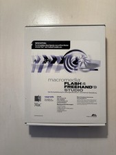 Macromedia Upgrade Flash 4 / Freehand 9 Studio Mac