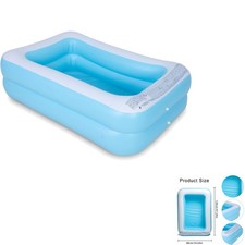 Aufblasbares Planschbecken, Kinderpool, Pool, Baby, Wasser, schwimmbecken, 12...