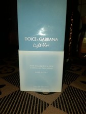 dolce&gabbana light blue edt 200ml neu ovp mit folie+ dior probe💗nachfüllbar:)