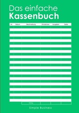 Kassenbuch DIN A4 für Vereine
