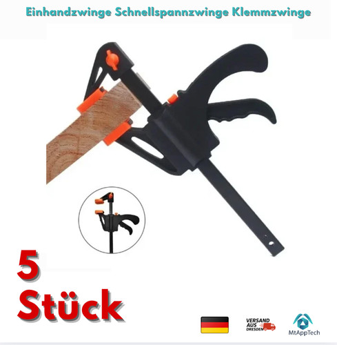 Einhandzwinge - 5x,