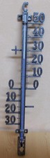 Außenthermometer analog metall - Länge 41 cm - Breite 10 cm