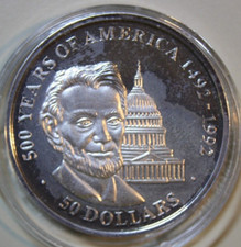 Cook Islands 50 Dollars 1990