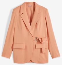 Raffinierter Blazer mit Reverskragen Gr. 36 Softapricot Damenblazer Sakko Neu