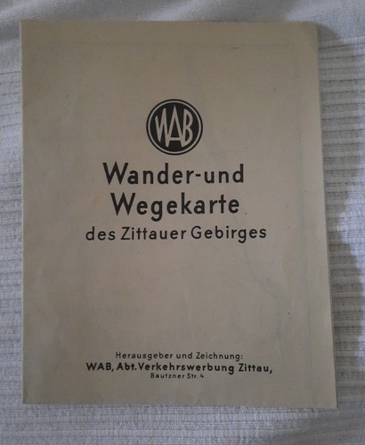 Wab wander und wegekarte - und,