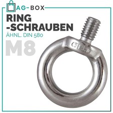 Ringschrauben M8 DIN 580