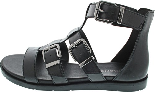 Tamaris damen sandale - sandale, schwarz