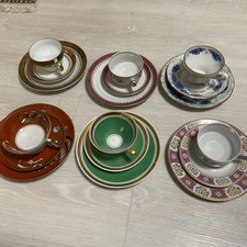 6 Gedecke Sammeltassen, GDR