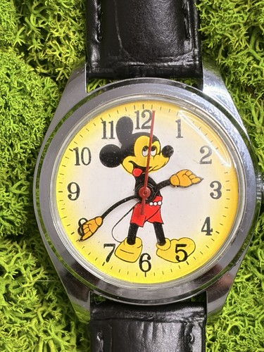 Vintage mickey mouse comic uhr - mickey,