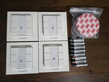 4 Homematic IP Wandtaster mit