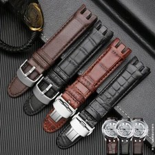 Echtleder uhrenarmband passend - uhrenarmband,