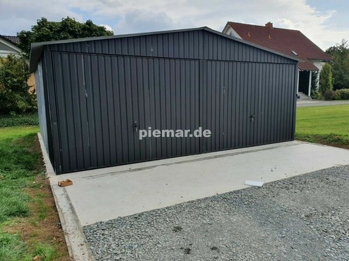 Blechgarage 6x7 ral7016 - 6x7, m
