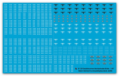 Peddinghaus decals 1329 - 1/87,