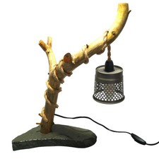 Altholz Tischleuchte Tischlampe Nachttischlampe Einzelstück Dekoleuchte Deko