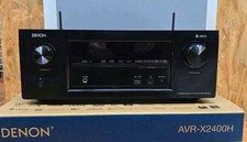 Denon AVR-X2400H 7.2 Kanal 150W AV-Receiver - Schwarz. 
