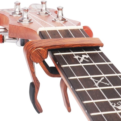 Ukulele kapodaster holzoptik - ukulele,