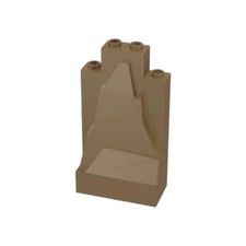 LEGO - 47847 - Dark Tan Rock