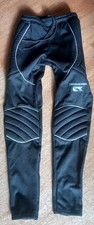 Catch&Keep Torwart Hose Fussball Gr.S Super Gepolstert  Topp Erhalten!  schwarz