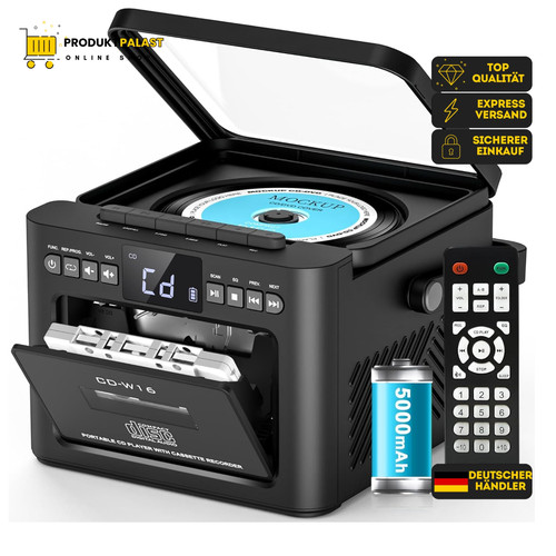 Player tragbar boombox - cd,