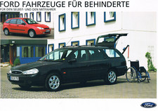 Prospekt Ford Behindertenfahrzeuge Reha YF1