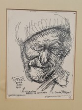 Kaltnadelradierung „Illustratione della divina commedia bi Dante Alighieri“