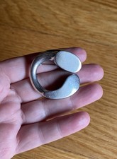 Franz Scheurle Sterlingsilber Brosche FS Quinn Massive Pforzheim Design