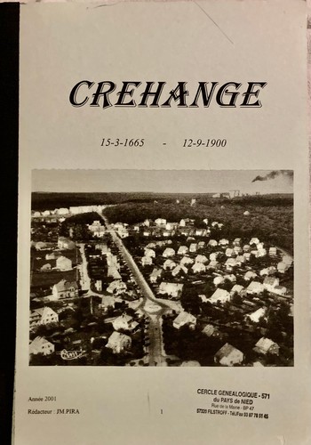 Genealogie lothringen crehange - genealogie,