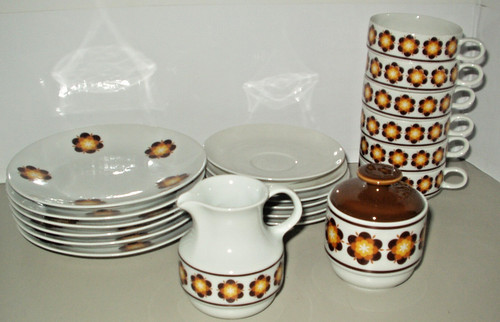 70er jahre kaffee sets - x,