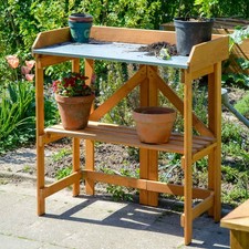 Klappbarer Pflanztisch