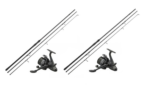Karpfenset daiwa black - karpfenset, 2x