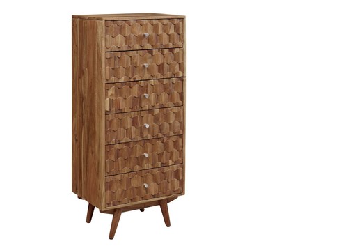 Kommode akazie 53x125 natur - kommode,
