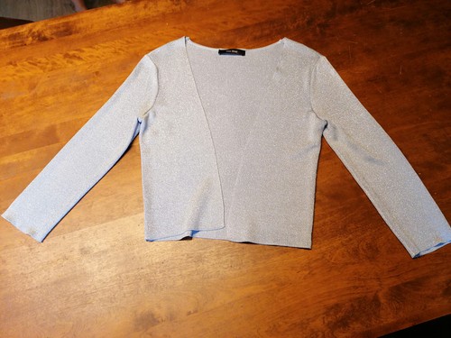 Silberner damen bolero - silberner, damen-bolero