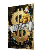 Dagobert Duck Leinwand Bild