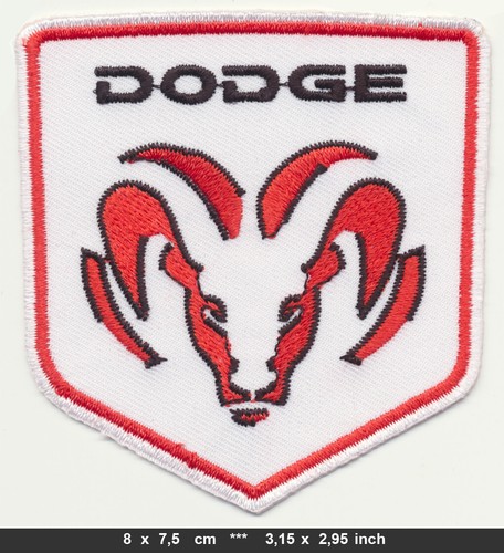 Dodge aufnäher aufbügler - dodge,