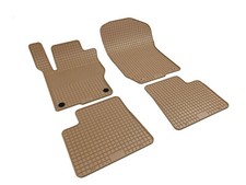 NEU Lengenfelder Gummimatten Fußmatten für Mercedes W164 M-Klasse X164 GL BEIGE