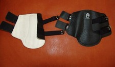 Kunstleder Gamaschen Tendon Gera Warmblut H3 vegan Klett + Elastikverschluss neu