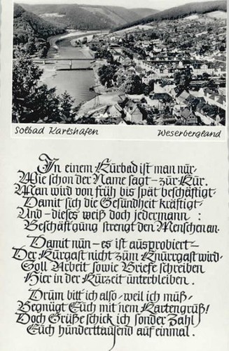 Bad karlshafen gedicht - bad,