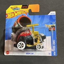 Hot Wheels Lets Race,Boom Car HW Ride-Ons 2/5 2024 94/250, Kanone Netflix OVP