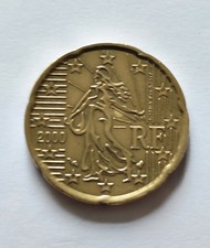 20 Cent Münze Frankreich 2000