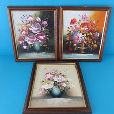 Ölbilder mit Holzrahmen