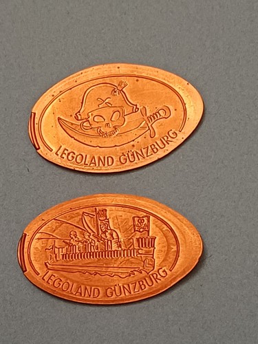 Elongated coin legoland - elongated,