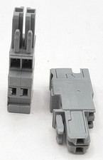 Wago Federleiste 769-102 2pol. (0,08 - 4mm²)  (Grau)  NEU