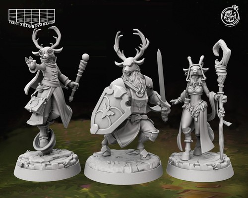 Rentiervolk miniatur set - rentiervolk,
