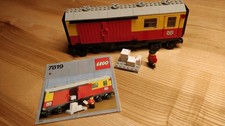 Lego Eisenbahn 12v Postwaggon 7819 mit BA passend zu 7740