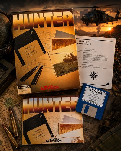 Hunter amiga komplettes - hunter,