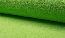 Beidseitig Baumwolle Frottee Stoff - Limette