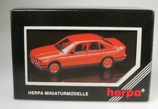 BMW 535i (E34) mit Borbet-Felgen rot "herpa" mit Telefonkarte Herpa OVP 1:87 
