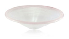 Budawi® Glasschale Brunnenschale Rosé rund 35 cm für Nebler und Zimmerbrunnen