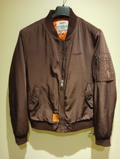 Bombers Original Flight Jacket,  gefüttert,  L, burgunderrot
