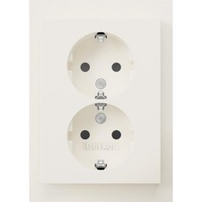 Berker Doppelsteckdose SCHUKO